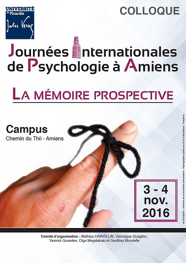 Journées Internationales de Psychologie à Amiens